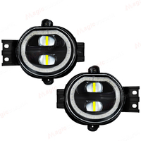 Lámpara LED antiniebla para coche, luz diurna DRL, ojos de ángel para Dodge Ram 1500 2500 3500 2002 2003 2004 2005 2006 2007 2008