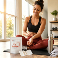Parches Energéticos de Vitamina B12 de Alta Calidad, Impulso de Bienestar, Energía Natural, Parche Vitamínico Anti-Fatiga