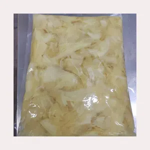 Wholesale Natural Pickled White Sushi Ginger 1 kg per Bag for Sushi