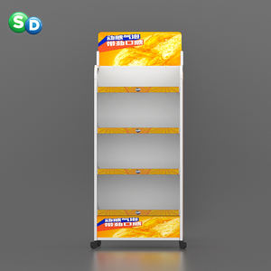 Support de personnalisation POSM POP magasin de détail promotion pp boisson fanta stand de stockage présentoir en plastique - Product Image 2