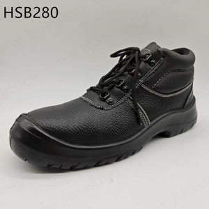 HY, Kenia - Botas <span class=keywords><strong>de</strong></span> Trabajo Negras Antipinchazos para Reparadores <span class=keywords><strong>de</strong></span> Carreteras, Industria Pesada, Anticorrosión, Suela <span class=keywords><strong>de</strong></span> PU/PU, Zapatos <span class=keywords><strong>de</strong></span> Seguridad S3 HSB266 - Product Image 3
