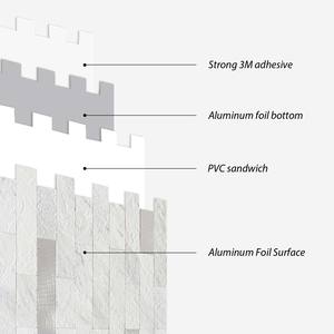 Jeedeson graffio e resistente all'acqua mosaico <span class=keywords><strong>per</strong></span> la decorazione della parete a prova di olio <span class=keywords><strong>per</strong></span> la casa e resistente da <span class=keywords><strong>cucina</strong></span> - Product Image 4
