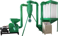 Machine de broyage de plastique automatique à un seul arbre de la série SMP professionnelle avec moteur et boîte de vitesses pour le broyage du PVC, du PE et du PP