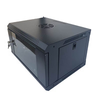 Rack de serveur mural en métal 6U pour Internet, vidéosurveillance, DVR, DDF, personnalisable en usine