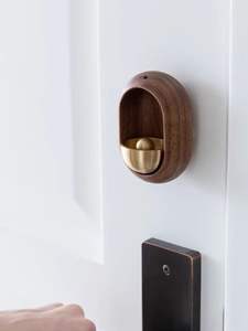 <span class=keywords><strong>Sonnette</strong></span> <span class=keywords><strong>de</strong></span> <span class=keywords><strong>vélo</strong></span> <span class=keywords><strong>sonnette</strong></span> avec carillons éoliens magnétiques en laiton sans fil Jingle Bell pendentif d'entrée pour la décoration <span class=keywords><strong>de</strong></span> la maison - Product Image 5