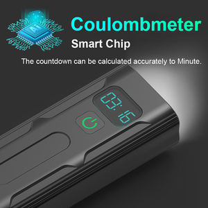 Ensemble de lumières de vélo puissantes, rechargeables par USB, 10000mAh, phares avant de vélo, étanches IPX5, lampe avant pour le cyclisme - Product Image 3