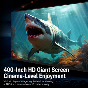 Pantalla 3D de Realidad Virtual V60 2026 Nueva Pantalla Gigante 1080P 70 °   Cine Personal Inalámbrico FOV para Deportes y Películas - Product Image 6