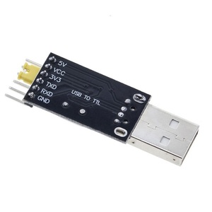 ดาวน์โหลดโมดูล USB เป็น TTL ที่อัพเกรด CH340G พร้อมแผ่นแปรงลวดขนาดเล็กสำหรับชุดโมดูลอิเล็กทรอนิกส์ของบอร์ดไมโครคอนโทรลเลอร์ STC - Product Image 4