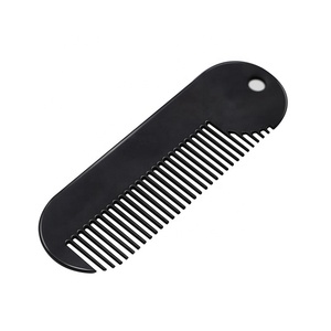 <span class=keywords><strong>Peigne</strong></span> à barbe en acier inoxydable, outil de coiffure, antistatique, pour Salon, 1 pièce - Product Image 6
