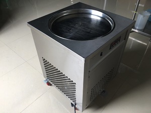 Máquina Eléctrica para Hacer Helados en Rollo, Plancha para Helados Fritos, para Yogur y Smoothies de Frutas - Product Image 4