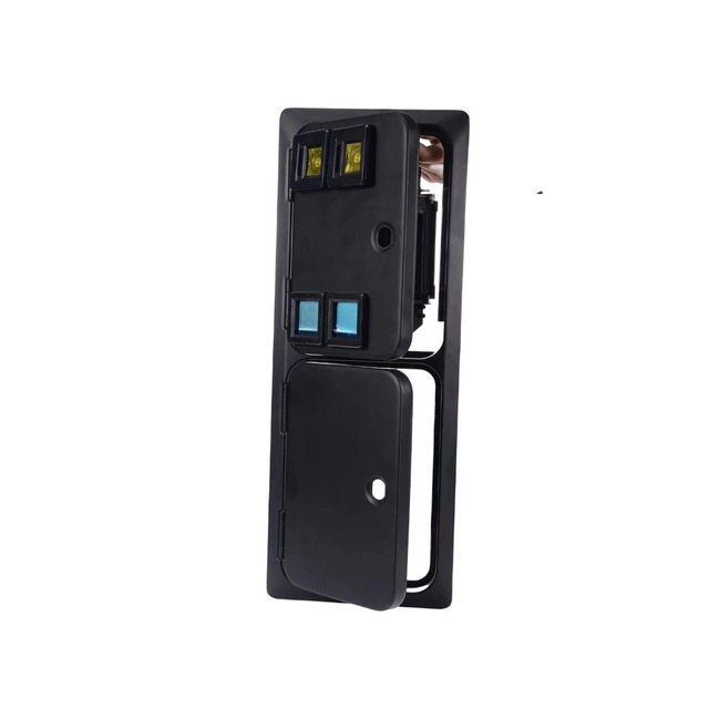 Dual American Style Coin Door with Microswitch for Arcade Cabinet/mario Tarjetas Machine/game Cabinet Coin Operator Machine