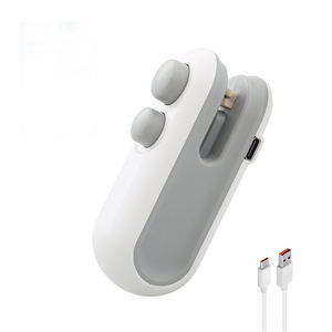 Sellador de Bolsas para Cocina, Bolsas Térmicas de Plástico para Alimentos, Sellador Portátil, Mini Máquina de Sellado de Bolsas con Calor - Product Image 1