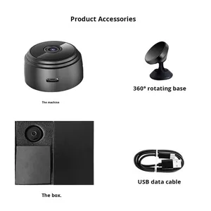 A9 Wireless Home <strong>Wifi</strong> <strong>Camera</strong> 480P HD <strong>WiFi</strong> <strong>Smart</strong> Outdoor <strong>Camera</strong> with TF Card Storage - Product Image 4