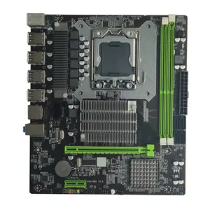 批发LGA 1366插槽DDR3 16g内存台式机主板X58 Pc主板