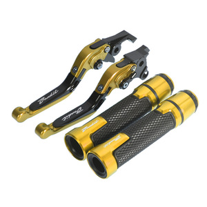 Palanca de embrague y freno extensible plegable CNC Alu, empuñaduras para motocicleta, extremos de barra de mano, piezas de repuesto para Suzuki Bandit 650 GSF - Product Image 2