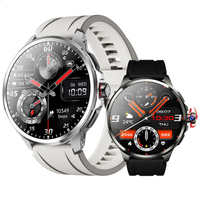 H99 Android Smart Watch 4G AMOLED Display Global Communication SIM Card for App Download
