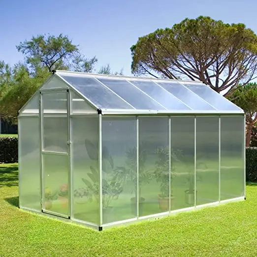 6 بيوت زجاجية شفافة مجوفة من الحدائق