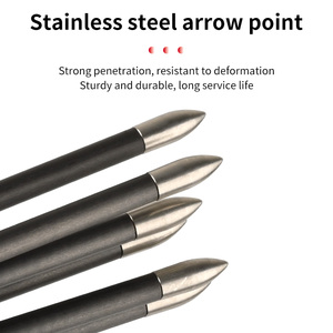 Frecce STARCN <span class=keywords><strong>in</strong></span> Carbonio Puro 4.2mm - Rettilineità 0.003'', Punte <span class=keywords><strong>in</strong></span> Acciaio Inossidabile, Alette Rotanti da 1.75'', Cucchiaini Anti-Impatto - Product Image 3