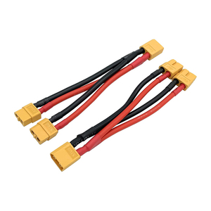 14AWG XT60 1 Stecker auf 2 Buchse Y Splitter Verlängerung kabel für RC Lipo Batterie - Product Image 3