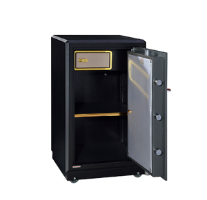 Cassaforte Elettronica Portatile Economica per Risparmiare Denaro Cassetta di Sicurezza in Acciaio Nero per Contanti - Product Image 5