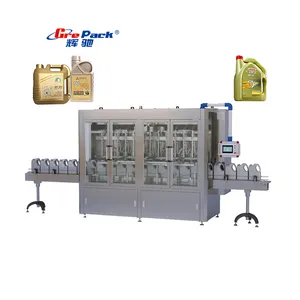 High-Speed Lubricant Oil Packaging Machine Full Automatic Servo Motor Lube Oil Filling Machine For Bottle/Jerrycan