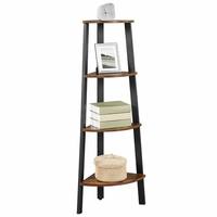 Étagère à livres en bois pour enfants, style antique, mince, en métal, bibliothèque, petit espace, étagère à livres, coin triangulaire, étagère à livres pour enfants