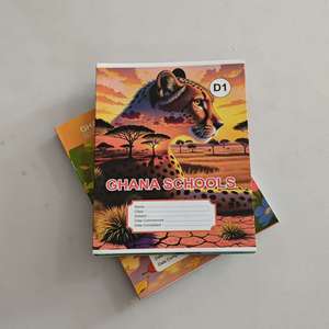 Cuaderno de ejercicios al por mayor con forro, temática de estrella de fútbol, para escuela y jardín de infantes de Ghana, económico, 16x20cm, 20 hojas, <span class=keywords><strong>C</strong></span> - Product Image 2