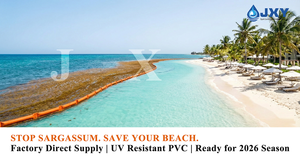 Barriera di alghe marine per bloccare, deviare e raccolta efficacemente le masse di alghe galleggianti nelle acque costiere - Product Image 4