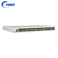 Commutateur Gigabit sans ventilateur C1200-48T-4G neuf et testé, 48 ports, 4 SFP Uplink, routage statique VLAN/QoS pour bureau et centre de données