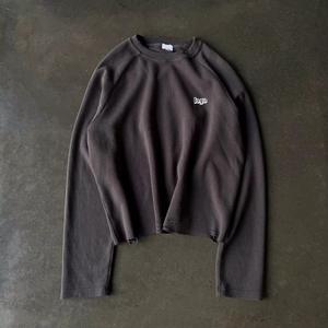 T-shirt Termica da Uomo a Maniche Lunghe Raglan in Cotone Lavorato a Nido d'Ape, Vestibilità Regular, Casual e Personalizzabile - Product Image 5