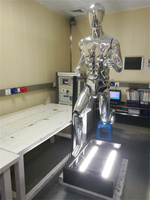 2024 support Style adulte en cours d'exécution Robot Muscle Mannequin matériau en fibre de verre pour l'exposition d'affichage