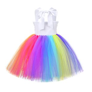 Haute Qualité Arc-En-Ciel Led Vêtements <span class=keywords><strong>Licorne</strong></span> Sequin Lumineux Tutu Robe En Gros Tutu Robes pour Filles - Product Image 4