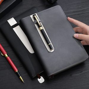 Vente en gros 2023 Agenda scolaire personnalisé pour entreprise, carnet A5, <span class=keywords><strong>couverture</strong></span> en cuir PVC, reliure thermique/à spirale, 100 feuilles - Product Image 2