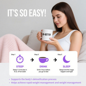 Tisane Minceur Détox Entièrement Naturelle pour Hommes et Femmes - Production Personnalisée de Haute Qualité - Product Image 6