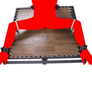 SM extremidades restricción esposas tobillo herramienta sexual pierna dividida encuadernación perro esclavo Mujer parte inferior del cuerpo Bondage cama pequeña - Product Image 4