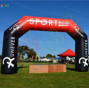 Hot bán <span class=keywords><strong>Inflatable</strong></span> vòng cung hoặc lều Tùy chỉnh hình dạng và thiết kế cho lễ kỷ niệm thể thao có thể tháo rời in lối vào vòm thiết kế - Product Image 5