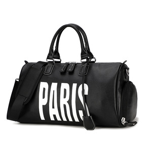 Customized Large Capacity Waterproof Clear Plastic Tote Bag Beach Handbag Women Men Gym Transparent Pvc Travel Duffel Bag