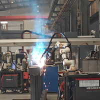 DREAMON Robot Industrial de Soldadura Automático de Alta Eficiencia con Motor de 220V, Brazo Robótico de 6 Ejes Fr5