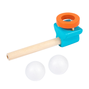Nouveau jouet éducatif Montessori en bois : Balle flottante à souffler pour l'entraînement de la capacité pulmonaire et l'apprentissage précoce des enfants - Product Image 6