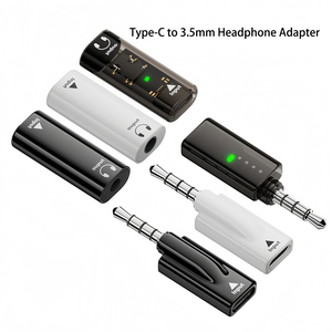 Adaptador de Auriculares Tipo-C a 3.5mm, Nuevo Adaptador de Auriculares Tipo-C con Sonido HiFi para Teléfonos Móviles, Reproductores MP3, Laptops y Tablets - Product Image 1