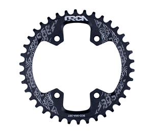 96BCD couronne de vélo vtt VTT plateau large et étroit 30T 32T 34T 36T 38T pédalier rond ou ovale vtt vélo plateau - Product Image 1