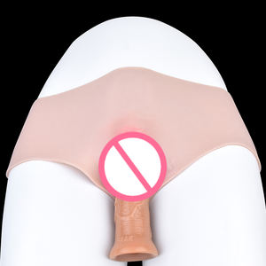 FAAK vajina kedi külot Boxer kısa yerleştirilebilir silikon gapantolon gizleme Gaff iç çamaşırı pantolon Transgender - Product Image 5