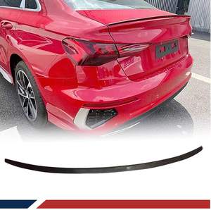 Caliente coche <span class=keywords><strong>A3</strong></span> S3 RS3 Hatchback sedán fibra de carbono parachoques trasero alerón para <span class=keywords><strong>Audi</strong></span> <span class=keywords><strong>A3</strong></span> S3 8Y RS3 2020 2021 <span class=keywords><strong>2022</strong></span> 2023 2024 - Product Image 2
