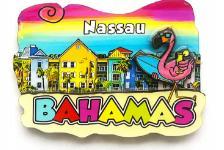 Aimants de réfrigérateur des Bahamas, souvenirs touristiques, aimants pour réfrigérateurs, autocollants magnétiques créatifs sur le thème de la danse folklorique - Product Image 4