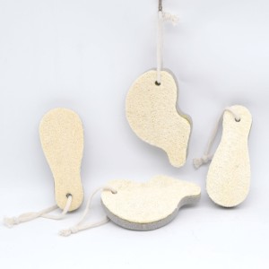 <span class=keywords><strong>Lime</strong></span> à récurer les pieds en <span class=keywords><strong>pierre</strong></span> ponce de luffa double face 100% naturel pour enlever les callosités Outils de soins des pieds pour pédicure - Product Image 1