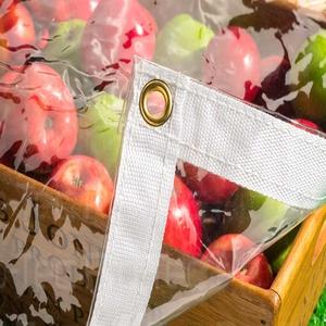 Toile PVC transparente imperméable pour couverture de <span class=keywords><strong>jardin</strong></span> extérieur, tente, auvent - Product Image 4