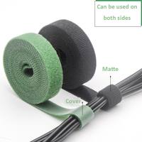 Sangles réutilisables à crochets et boucles, fils, cordons, attaches pour câbles
