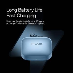 Écouteurs OnePlus Buds 3 2, gris métallisé, étanches, basses profondes, ANC, son immersif, jusqu'à 44 heures d'autonomie, charge en 5,3 heures - Product Image 5