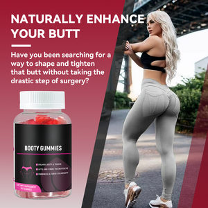 Nhãn hiệu riêng thuần chay mông tăng cường Gummy thực sự ban đầu mông tăng cường Gummies - Product Image 4