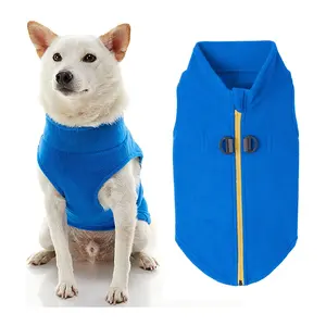 Custom Dog Winter Coat Giant Luxury Pet Fleece Vest Clothes Large French Bulldog Windproof Pet Apparel Factory